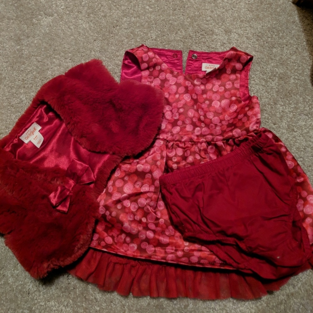 Holiday party dress 3-6 months